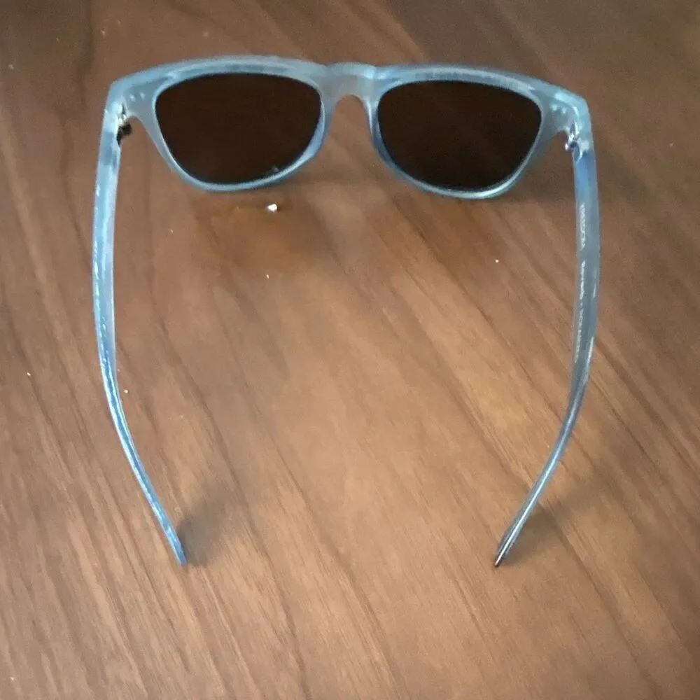 Kreedom Reverb Men’s Square Sunglasses Blue Frame/Blue Mirrored Polarized
